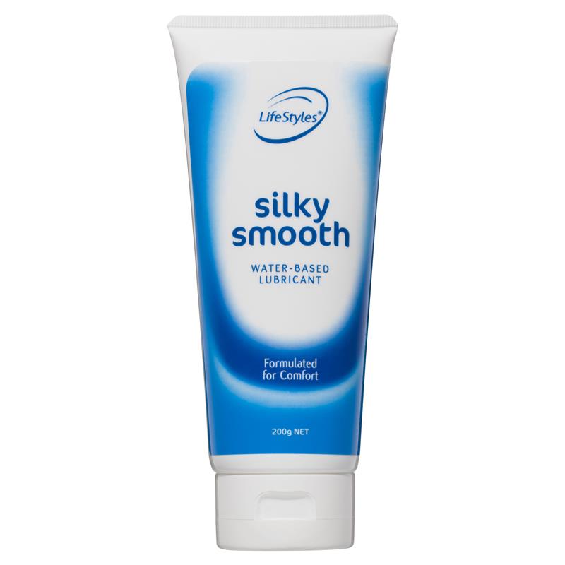 Ansell LifeStyles Silky Smooth Lubricant - 200g Tube